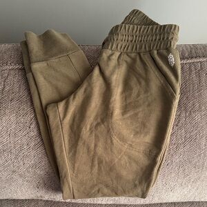 Olive Green free people movement Jogger Pants